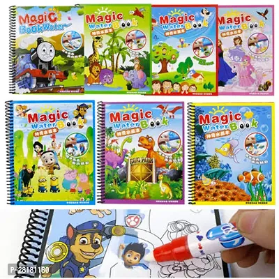 Multicolor Magic Water Book For Drawing(PACK OF 1)-thumb2