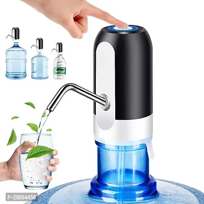 Water Dispenser  Touch, Rechargeable Battery  Foldable Water Bottle Pump PACK OF 1-thumb0