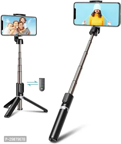 Classic Extendable Selfie Stick with Wireless Remote and Tripod Stand-thumb3