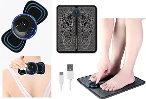 Foot Massager Foot Massage Pad Feet Muscle Stimulator Pain Relief,Electric Rechargeable(pack of 1)-thumb2