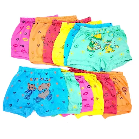 VastraMilap Baby Boys & Baby Girls Cotton Bloomer (Pack of 12)