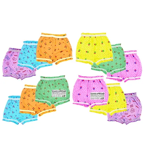 Stylish Panty Sleep Wear For Kids Pack Of 12