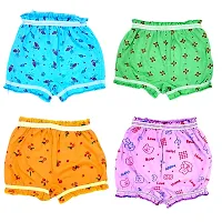 Stylish Multicoloured Panty Sleep Wear For Kids Pack Of 12-thumb1