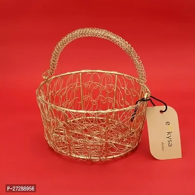 Multipurpose Fancy Hamper Basket With Hadles-thumb0