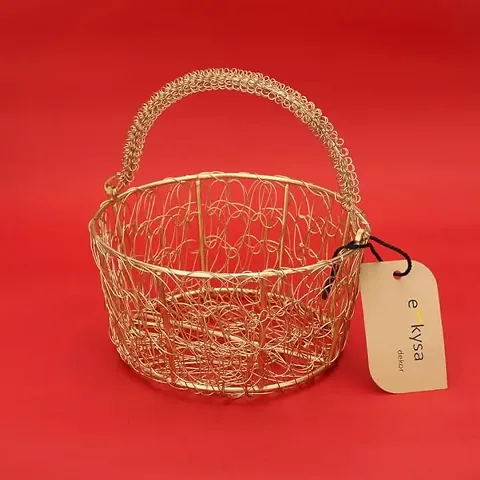 Multipurpose Fancy Hamper Basket With Hadles