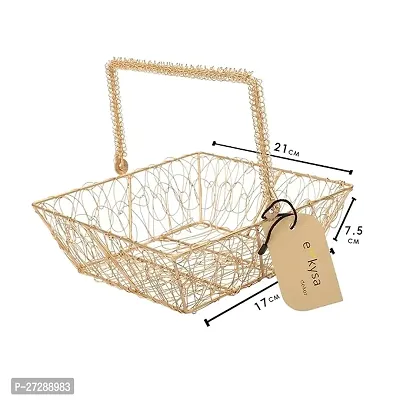 Multipurpose Fancy Hamper Basket With Hadles-thumb0