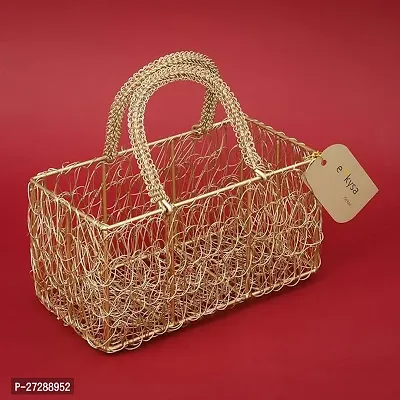 Multipurpose Fancy Hamper Basket With Hadles-thumb0