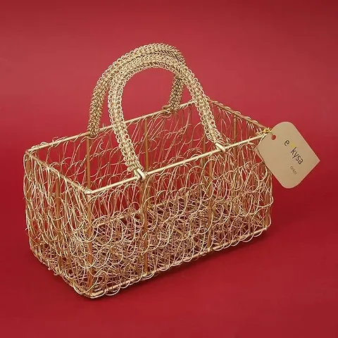 Multipurpose Fancy Hamper Basket With Hadles
