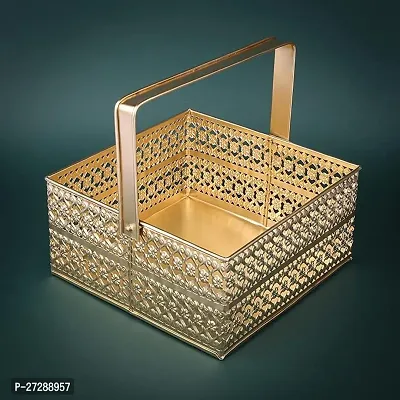 Multipurpose Fancy Hamper Basket With Hadles-thumb0