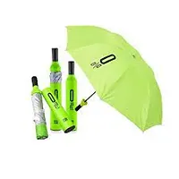 YELLOW Compact Bottle Umbrella, Polyester PACK OF 1-thumb3