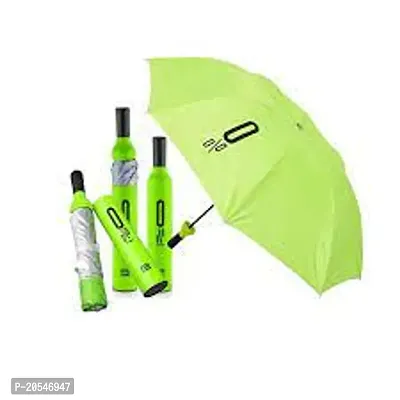 YELLOW Compact Bottle Umbrella, Polyester PACK OF 1-thumb4