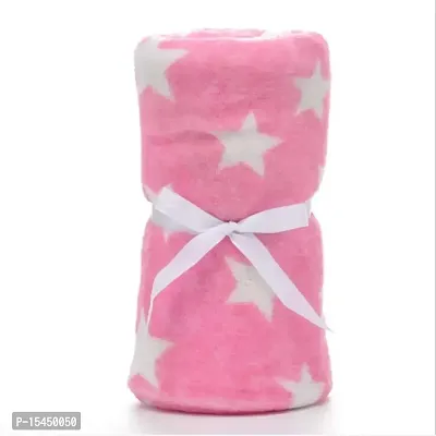 BRANDONN New Born All Season Ultrasoft Baby Blanket for Babies (Pink/Blue) Pack of 2, Fur  Sherpa, lightweight-thumb4