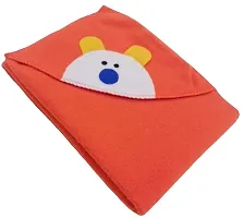 BRANDONN Baby Blankets New Born Combo Pack of Hooded Wrapper Blanket Cum AC Baby Blanket for Babies Pack of 2-thumb3
