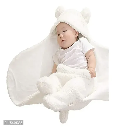 First Kick Baby Blankets New Born Pack of Double Layered Wrapping Sheet Cum Wrapper Blanket-thumb2