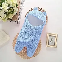 BRANDONN Baby Sleeping Bag Newborn Combo Pack of Wearable Wrapper Cum Baby Blanket for Baby Boys and Baby Girls-thumb1