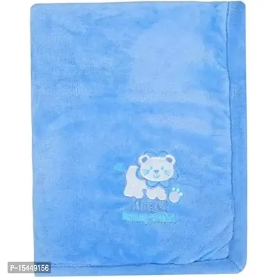 BRANDONN Baby Blankets New Born Double Layer Soft Coral Crib Top Sheet Cum Baby Bath Towel Bed Bedding for Baby Boys and Baby Girls-thumb2