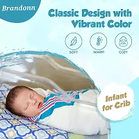 BRANDONN Baby Blankets Newborn Hooded Soft Wrapper Cum Towel for Baby Boys and Baby Girls Pack of 1-thumb4