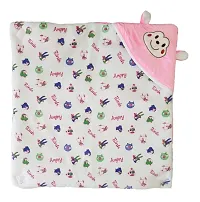 BRANDONN New Born Hooded Super Soft Wrapper Blanket Cum Sleeping Bag for Babies-thumb3