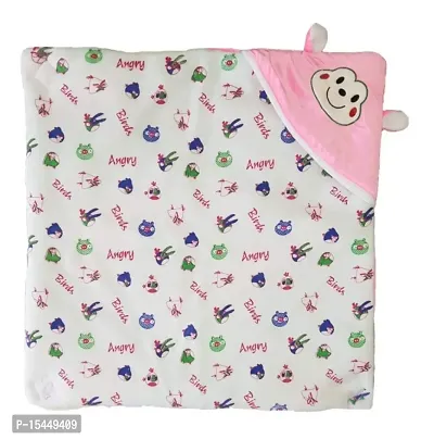 BRANDONN New Born Hooded Super Soft Wrapper Blanket Cum Sleeping Bag for Babies-thumb4