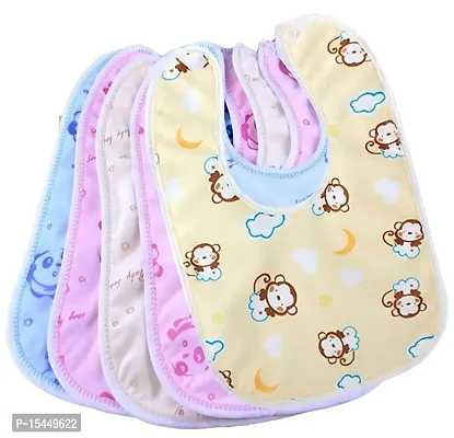 First Kick Waterproof Baby Apron with Bib Pack of 5
