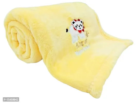 First Kick Baby Bath Towel New Born Pack of Soft Bath Towel Wrapper for Baby Boys and Baby Girls 100 cm x 80 cm, 0-36 Months-thumb0