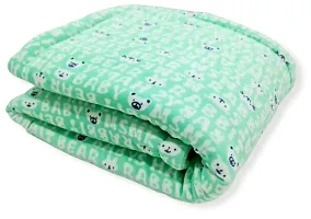 BRANDONN New Born Baby Blankets All Season Fluffy 3 Layered Wrapping Sheet for Baby Boys and Baby Girls, 87 cm x 70 cm, (0-6 Months)-thumb1
