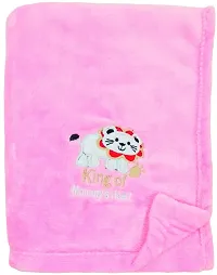 First Kick Baby Bath Towel New Born Pack of Soft Bath Towel Wrapper for Baby Boys and Baby Girls 100 cm x 80 cm, 0-36 Months-thumb1