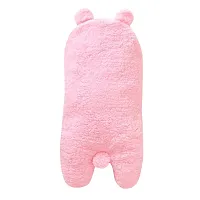 BRANDONN Fleece New Born Hooded Supersoft Baby Blanket Wrapper Cum Sleeping Bag For Babies (Pink, 0-6 Months) Lightweight-thumb3