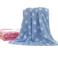 BRANDONN Baby Blankets New Born Combo Pack of Wrapper Cum Swaddle Blanket for Baby Boys and Baby Girls-thumb2