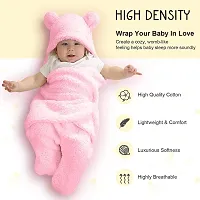 First Kick Baby Blankets New Born Pack of Double Layered Wrapping Sheet Cum Wrapper Blanket-thumb1