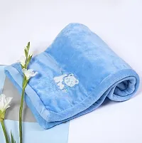 BRANDONN Baby Blankets New Born Double Layer Soft Coral Crib Top Sheet Cum Baby Bath Towel Bed Bedding for Baby Boys and Baby Girls-thumb1
