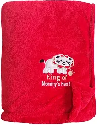First Kick Baby Bath Towel New Born Pack of Soft Bath Towel Wrapper for Baby Boys and Baby Girls 100 cm x 80 cm, 0-36 Months-thumb1