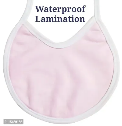 First Kick Waterproof Laminated Baby Apron with Bib Knot Pack of 12-thumb3