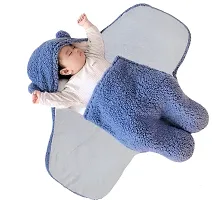 BRANDONN 3 in 1 Baby Boy's and Baby Girl's Baby Blanket/Safety Bag/Sleeping Bag for Babies for Babies-thumb2