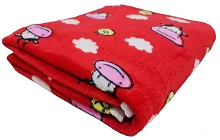 First Kick Baby Blankets Newborn Hooded Soft Wrapper Cum Towel for Baby Boys and Baby Girls Pack of 1-thumb2