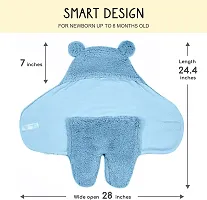 First Kick Baby Blankets New Born Pack of Double Layered Wrapping Sheet Cum Wrapper Blanket-thumb4