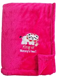 First Kick Baby Bath Towel New Born Pack of Soft Bath Towel Wrapper for Baby Boys and Baby Girls 100 cm x 80 cm, 0-36 Months-thumb1