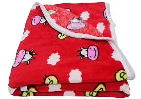 First Kick Baby Blankets Newborn Hooded Soft Wrapper Cum Towel for Baby Boys and Baby Girls Pack of 1-thumb1