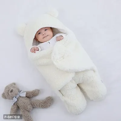 BRANDONN New Born Baby Wearable Blanket For 0-6 Months Babies-thumb0