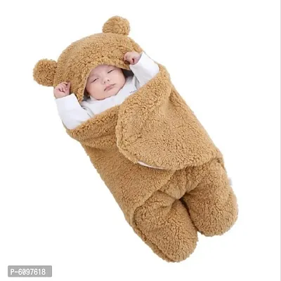 BRANDONN New Born Baby Wearable Blanket For 0-6 Months Babies-thumb0