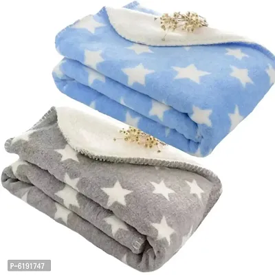 New Born Baby Wrapping Sheet Blanket For 0-6 Months Baby Boys And Baby Girls Pack of 2-thumb0