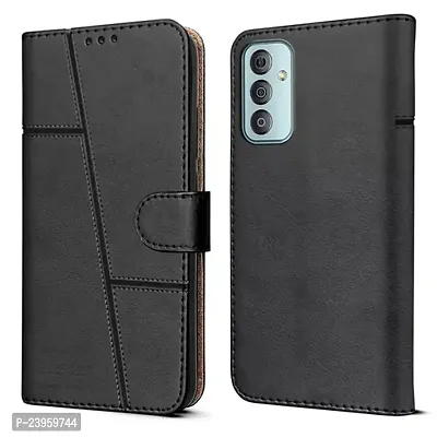 STC Leather Back Cover For Samsung F23 5Gnbsp;-thumb0