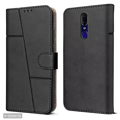 STC Flip Cover Case for Oppo F11-thumb0