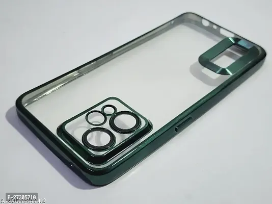 STC CD Chrome Back Cover For Realme 9 pro plus 4g (green)