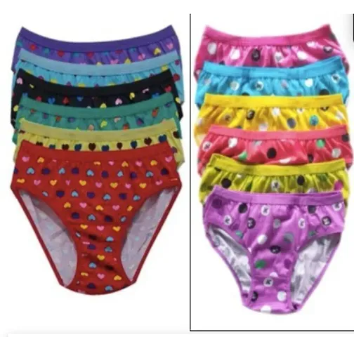 Womens Cotton Printed Hipster Panty - Pack Of 12