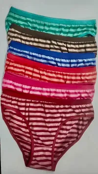 Women Hipster Multicolor Panty (Pack of 6)-thumb1