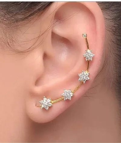 Trendy Designer Alloy Stud Earrings