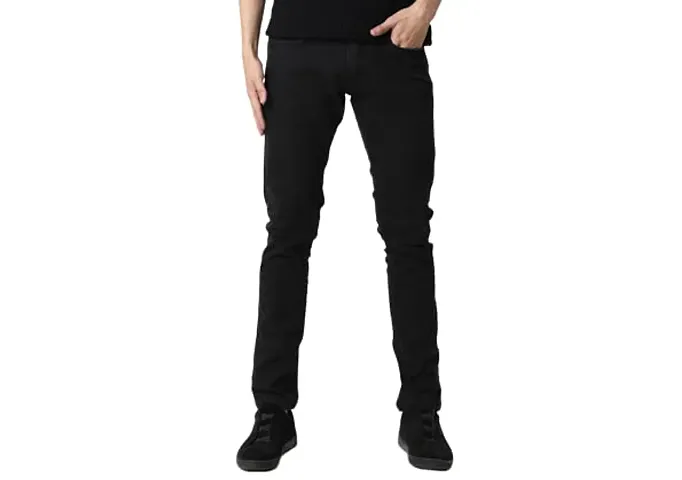 Stylish Polycotton Mid-Rise Jeans 