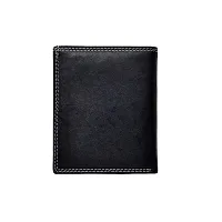 Hawai Men Black Genuine Leather Wallet (12 Card Slots)-thumb4