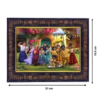 Hawai Feng Shui Mahavastu Remedies Wooden Framed Happy Family Party Photo for Home Office Business Place SFDI237BLKFRM-thumb1